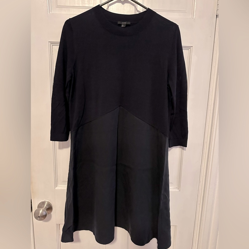 COS Elegant navy Dress